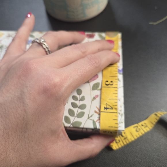 Not So Mystery Jewelry Lot-Floral Storage Box-Pearls, Blue and Purple Pieces - Picture 6 of 7